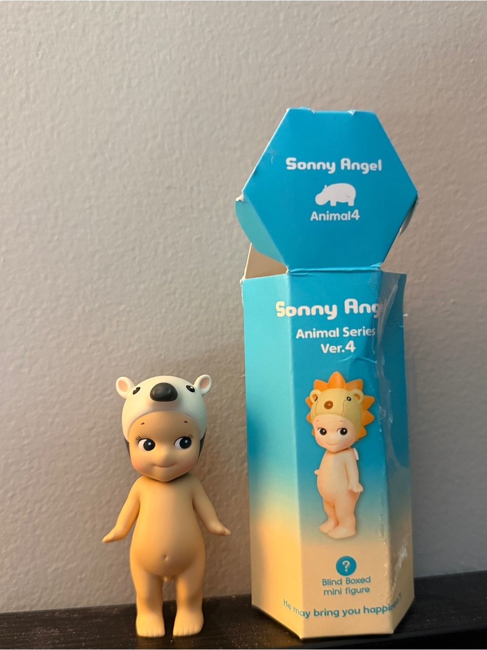 Authentic Sonny Angel Animal Series Ver.4 Anteater Opened Box